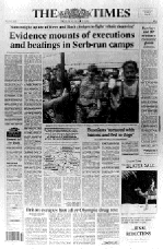 The Times - front page